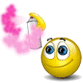 Emoticone et smiley tag rose i love you